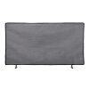 Kwmobile 75" TV borító, szürke, textil, 60192.19