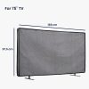Kwmobile 75" TV borító, szürke, textil, 60192.19