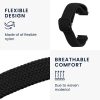 kwmobile szíj Huawei Band 7, nylon, fekete, 59428.01
