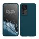 kwmobile tok Xiaomi 12T/12T Pro telefonhoz, szilikon, kék, 60152.57