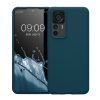 kwmobile tok Xiaomi 12T/12T Pro telefonhoz, szilikon, kék, 60152.57
