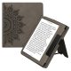 kwmobile tok Amazon Kindle Oasis 10, ökológiai bőr, szürke, 59393.04