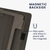 kwmobile tok Amazon Kindle Oasis 10, ökológiai bőr, szürke, 59393.04