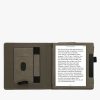kwmobile tok Amazon Kindle Oasis 10, ökológiai bőr, szürke, 59393.04