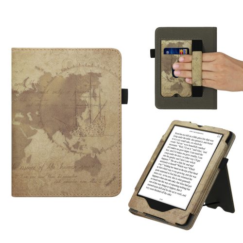 kwmobile borító Amazon Kindle Paperwhite 11, ökológiai bőr, többszínű, 57210.06
