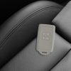 kwmobile autókulcs fedél Renault/Dacia 4 gomboshoz - Keyless Go, szilikon, szürke, 48035.25