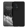 kwmobile tok Xiaomi 12T Pro telefonhoz, szilikon, fekete, 60258.47