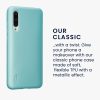kwmobile tok Xiaomi Mi 9 Lite telefonhoz, szilikon, zöld, 50587.231