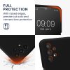 kwmobile tok Samsung Galaxy A13 4G telefonhoz, szilikon, fekete, 57832.47