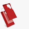 kwmobile tok Samsung Galaxy S22 Ultra, szilikon, piros, 56765.208