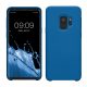 kwmobile tok Samsung Galaxy S9, szilikon, kék, 44182.228