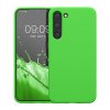 kwmobile burkolat Samsung Galaxy S23 Plus-hoz, szilikon, zöld, 60274.159