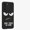 kwmobile tok Samsung Galaxy S22, szilikon, fekete/fehér, 60331.01