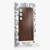 kwmobile tok Samsung Galaxy S23-hoz, fa, barna, 60294.18