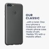kwmobile tok Huawei P Smarthoz (2017), szilikon, szürke, 44431.232