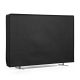 Burkolat 24"-es Kwmobile TV, fekete, műanyag, 60367.01