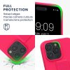 kwmobile tok Apple iPhone 14 Pro Max telefonhoz, szilikon, rózsaszín, 60407.77