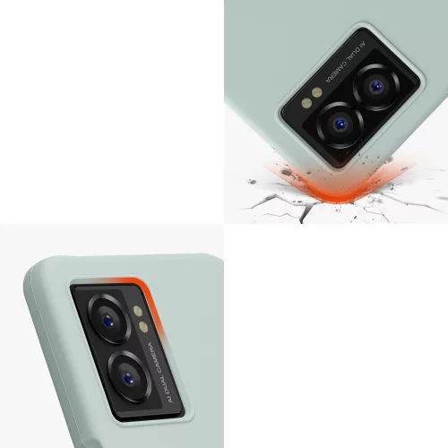 kwmobile tok OnePlus Nord N300-hoz, szilikon, zöld, 60424.200
