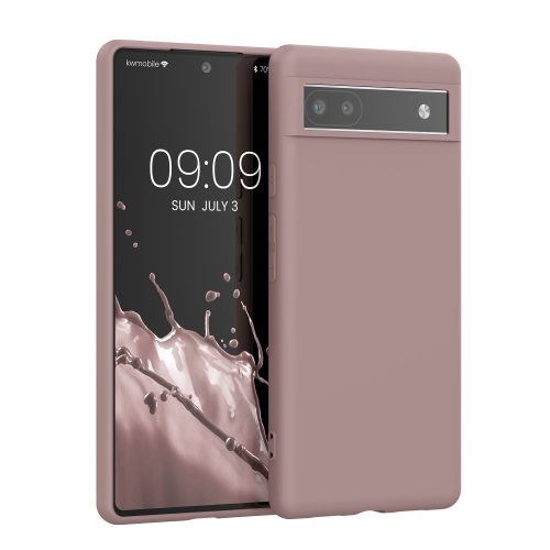 kwmobile tok Google Pixel 6a telefonhoz, szilikon, lila, 57799.236