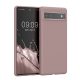 kwmobile tok Google Pixel 6a telefonhoz, szilikon, lila, 57799.236