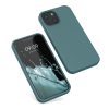 kwmobile tok Apple iPhone 13 Minihez, szilikon, zöld, 55877.207