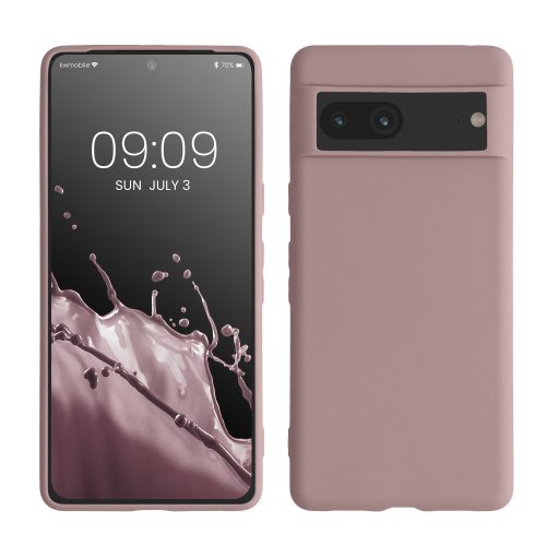 kwmobile tok Google Pixel 7 telefonhoz, szilícium, lila, 59399.236