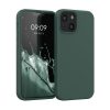 kwmobile tok Apple iPhone 13 Minihez, szilikon, zöld, 55877.169