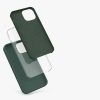 kwmobile tok Apple iPhone 13 Minihez, szilikon, zöld, 55877.169