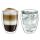 Set 2 pahare termice Creano DG-Hoch, 250 ml, sticla borosilicata, perete dublu