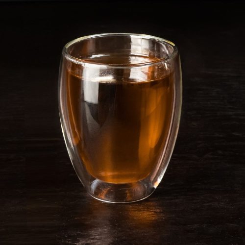 Set 6 pahare termice Creano DG-Hoch, 250 ml, sticla borosilicata, perete dublu