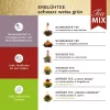 Creano ErbluhTee ajándékszett, fekete mágneses doboz + 6 vegyes virágzó teagolyó, fehér/fekete/zöld tea