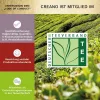 Creano ErbluhTee ajándékszett, fekete mágneses doboz + 6 vegyes virágzó teagolyó, fehér/fekete/zöld tea