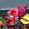 Creano bio édes vörös chai tea, 20 filtertasak, hibiszkusszal és fűszerekkel, gyümölcsös-fűszeres íz