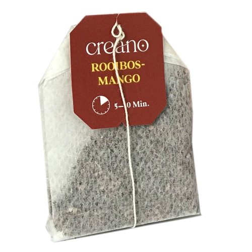 Creano bio rooibos tea mangóval, 20 filtertasak, kerek íz, gyümölcsös aroma