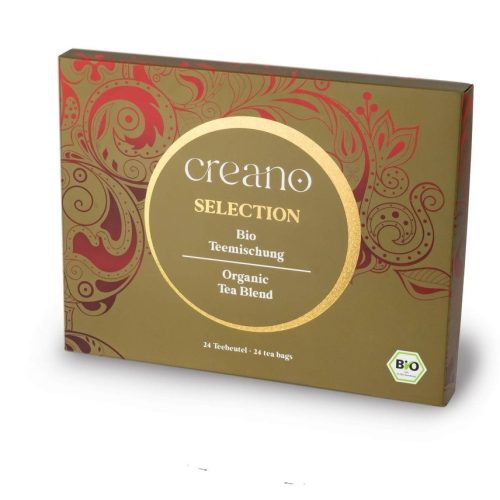 Creano Tea Blend Selection vegyes tea ajándékszett, 24 tasak 6 fajtával, 48 g