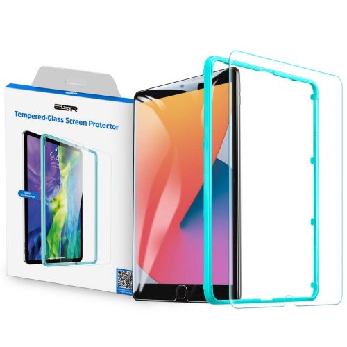 ESR TempePiros védőfólia Apple iPad 10.2-hez 2019-07-09 2021 Átlátszó