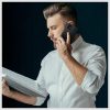 Tech-Protect pénztárca tok Samsung Galaxy Xcover 7 Fekete telefonhoz