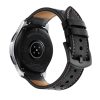 Tech-Protect bőrszíj Samsung Galaxy órához, 42 mm fekete