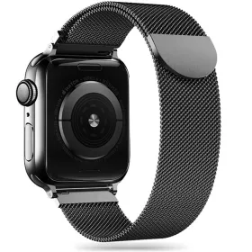   Tech-Protect Milanese pánt Apple Watch 4/5/6/7/8/9/SE (38/40/41 mm) fekete