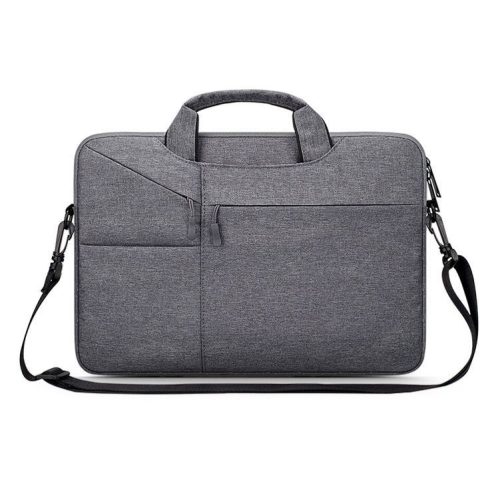 Tech-Protect zsebtáska 15-16 hüvelykes laptophoz, sötétszürke