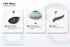 Flonal The Wall lábas 2 füllel és üvegfedővel, 24 cm, PB-Tech tapadásmentes, gáz/elektromos/üvegkerámia