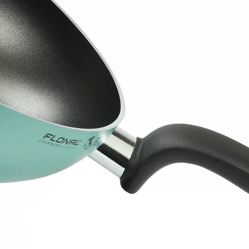 Flonal The Wall wok, 26 cm, vízbázisú PB-Tech tapadásmentes, 3,5 mm talp, gáz/elektromos/üvegkerámia