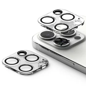   2 db Ringke Camera védőfólia készlet Apple iPhone 15 Pro Átlátszó készülékhez