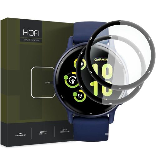 2 db Hofi Hybrid Pro+ védőfólia készlet a Garmin Vivoactive 5 Fekete készülékhez