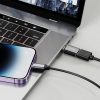 Tech-Protect UltraBoost Type-C USB OTG adapter fekete