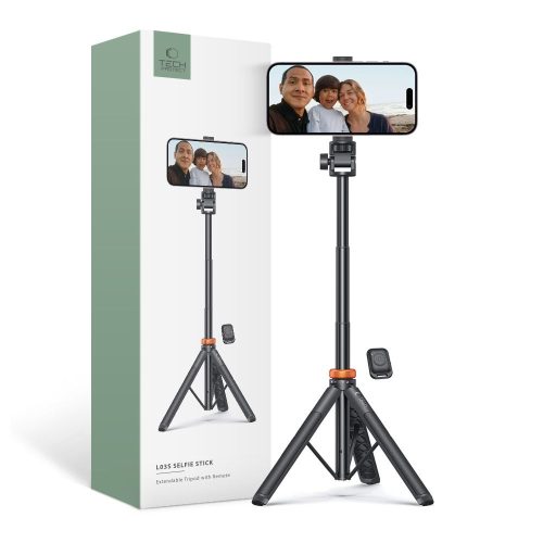 Selfie Stick állvány univerzális Tech-Protect L03S Kéktooth fekete