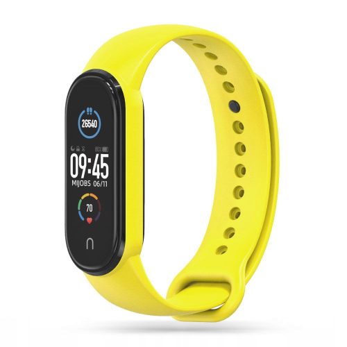 Tech-Protect Iconband szíj Xiaomi Mi Smart Band 5/6/7/NFC sárga