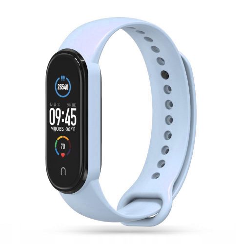 Tech-Protect ikonszíj Xiaomi Mi Smart Band 5/6/7/NFC világoskékhez