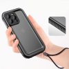 Tech-Protect Shellbox Ip68 tok Apple iPhone 13 Pro Max Fekete telefonhoz